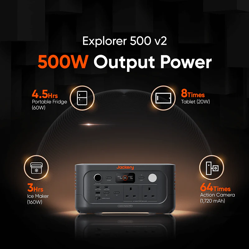 Jackery Explorer 500 v2 Portable Power Station - Image 6