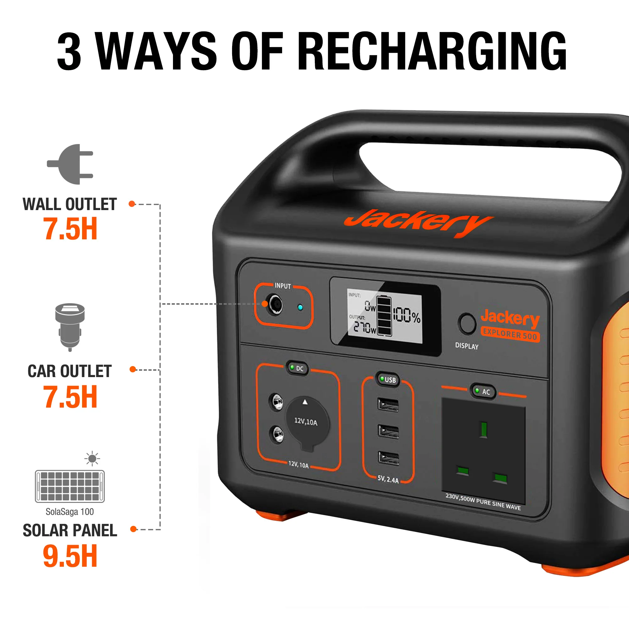Jackery Explorer 500 Portable Power Station - Image 6