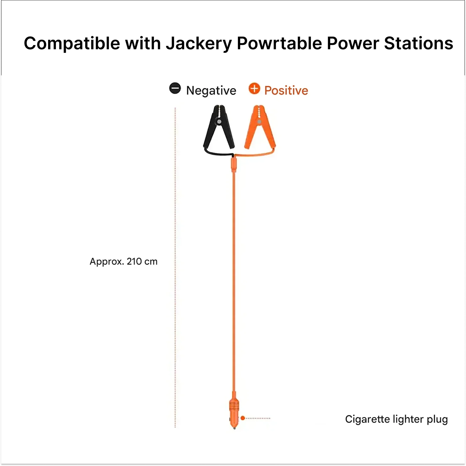 Jackery 12V Automobile Battery Charging Cable - Image 5