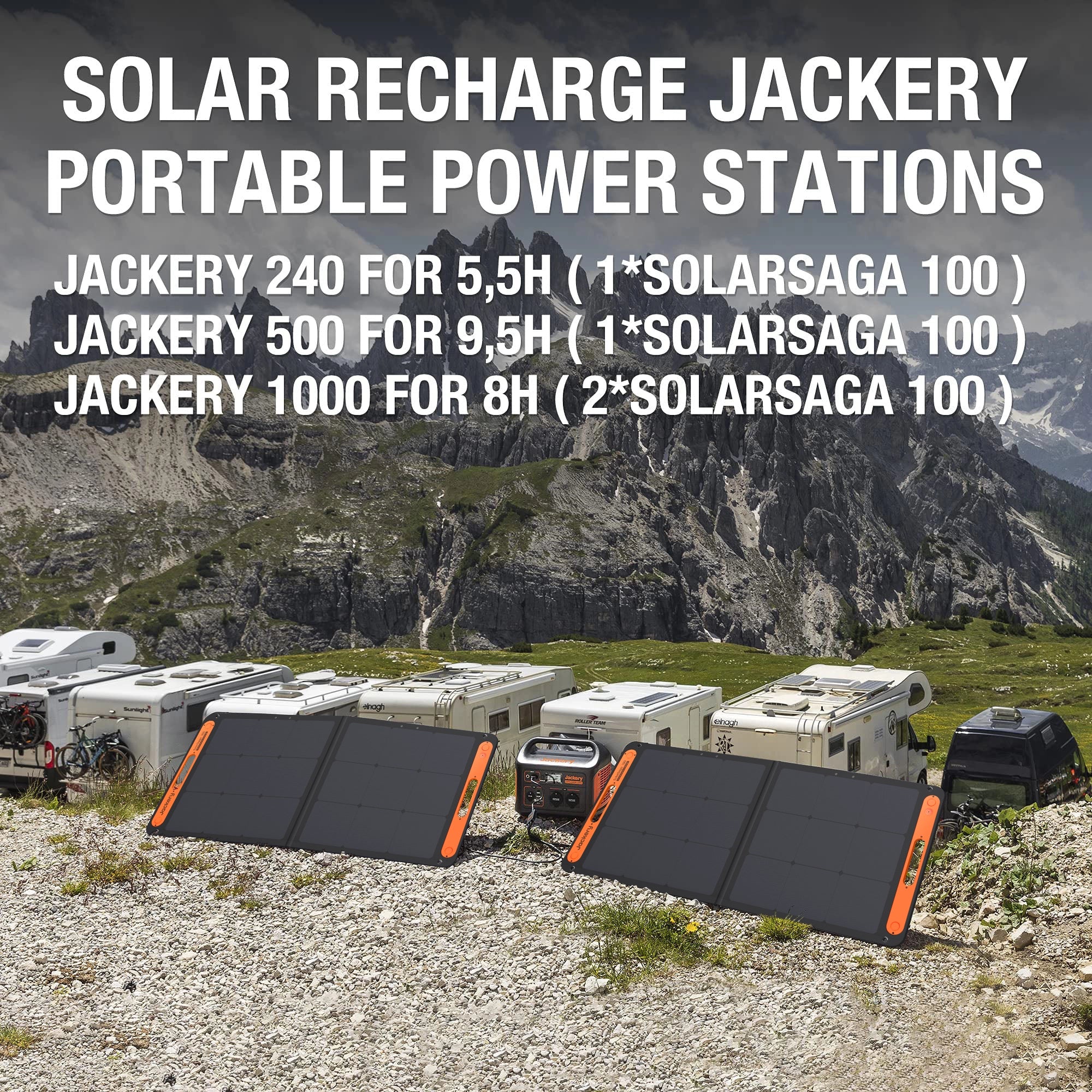 Jackery SolarSaga 100W Solar Panel - Image 3